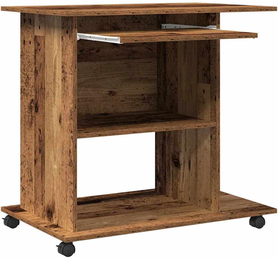 Kompiuterio stalas Senas medis 80x50x75 cm Engineered Wood