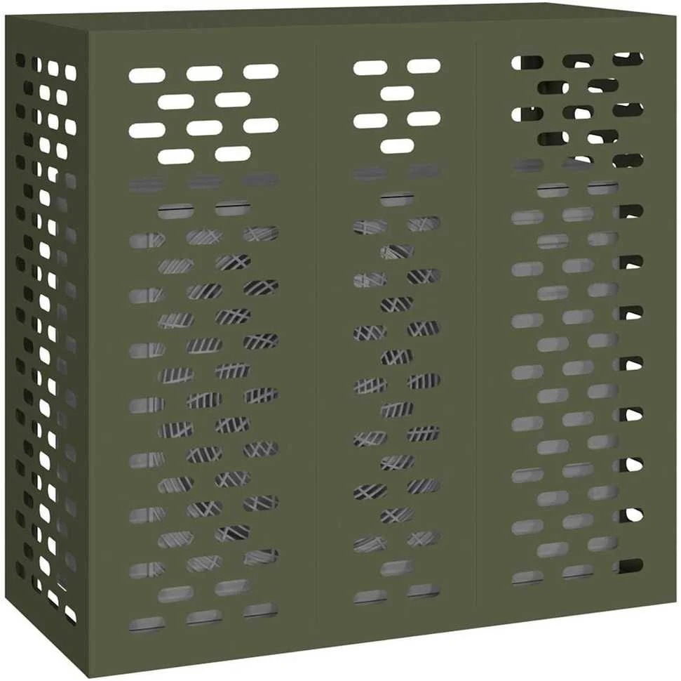 Kondicionierių uždangalas Alyvuogių žalia 110 x 50 x 105 cm