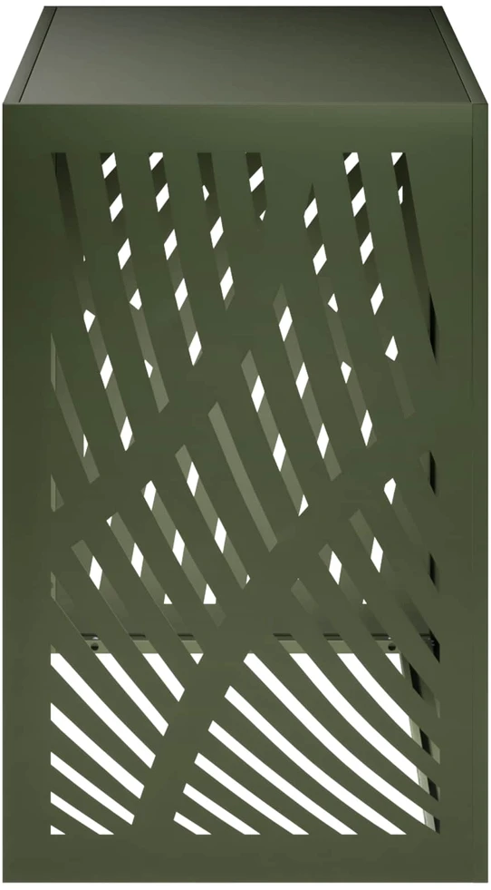 Kondicionierių uždangalas Alyvuogių žalia 110 x 50 x 80 cm