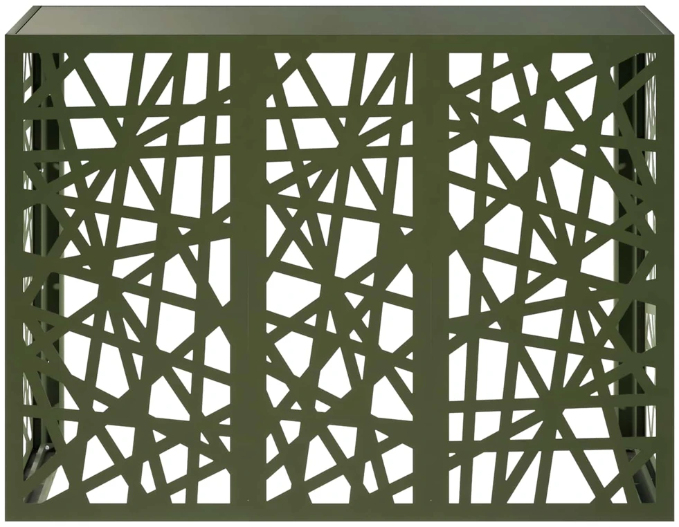 Kondicionierių uždangalas Alyvuogių žalia 110 x 50 x 80 cm