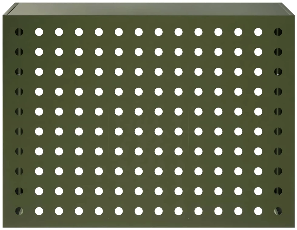 Kondicionierių uždangalas Alyvuogių žalia 110 x 50 x 80 cm