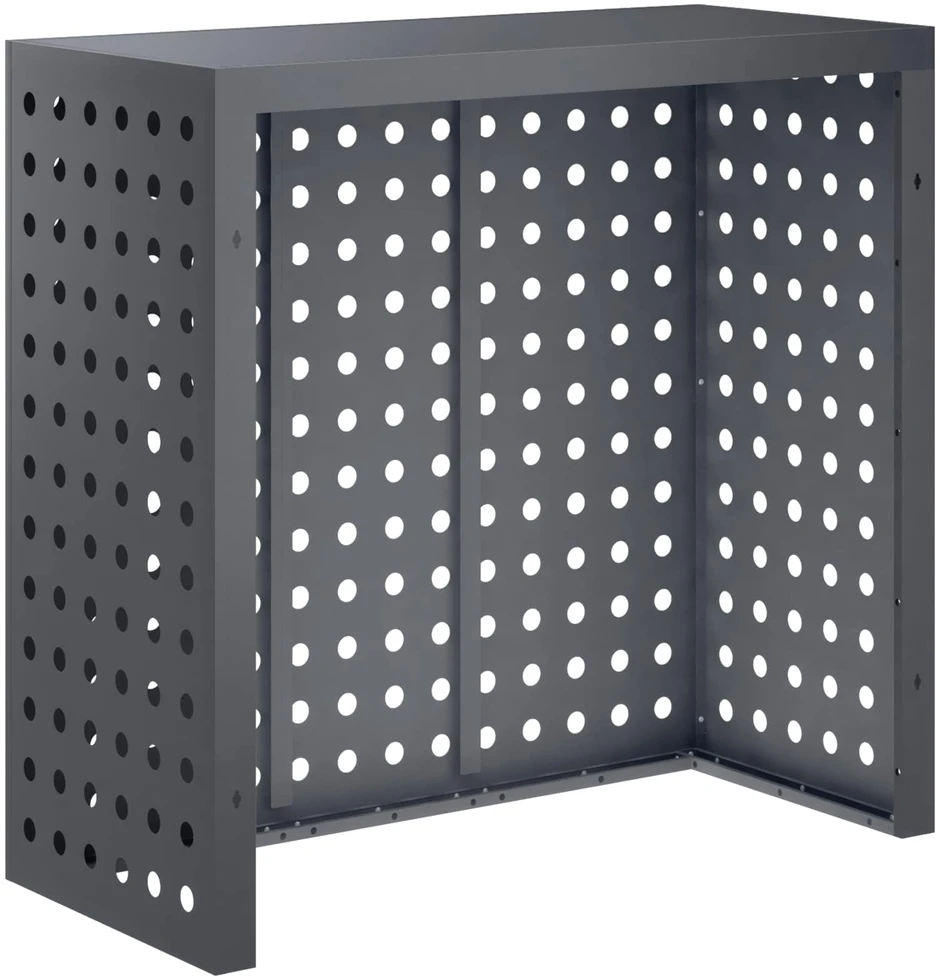 Kondicionierių uždangalas Antracito 110 x 50 x 105 cm Plienas