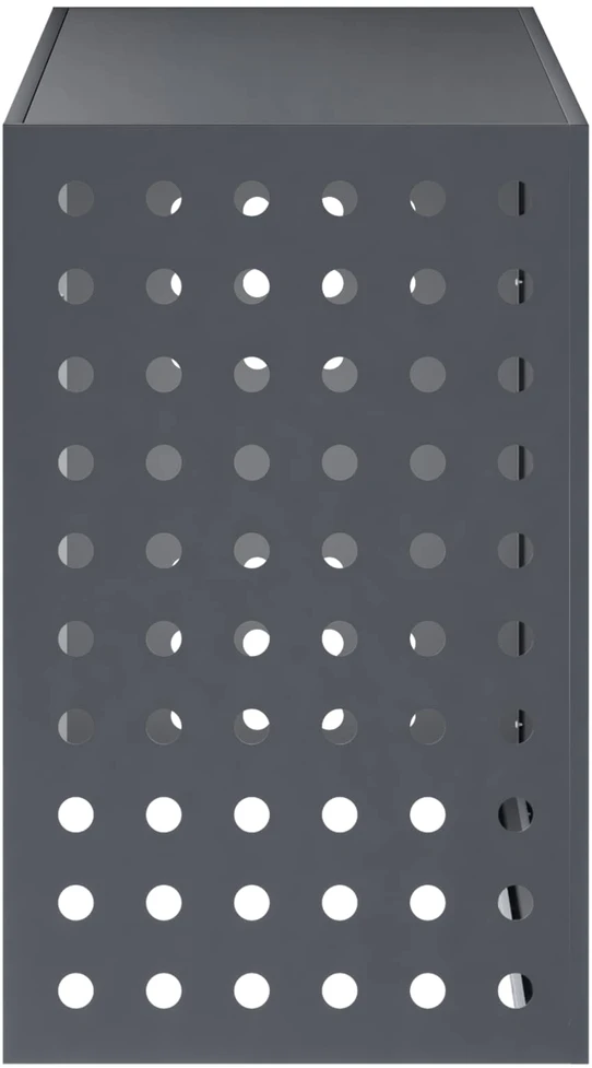 Kondicionierių uždangalas Antracito 110 x 50 x 80 cm Plienas