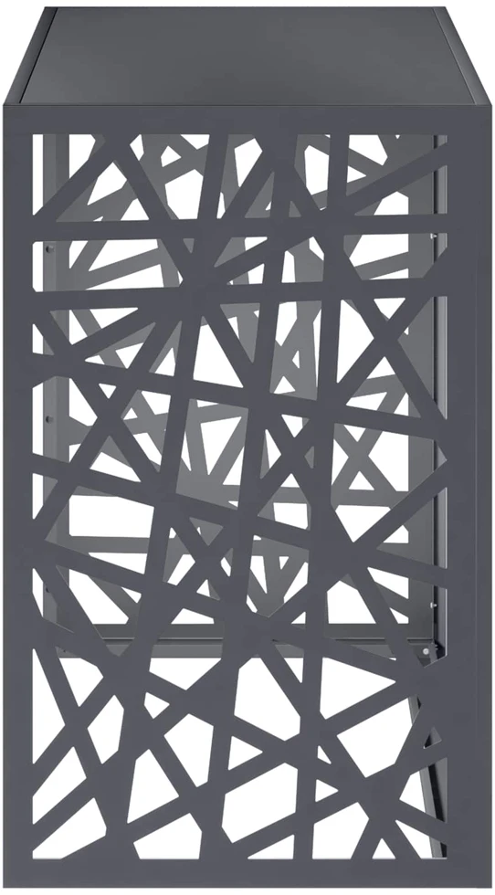 Kondicionierių uždangalas Antracito 110 x 50 x 80 cm Plienas