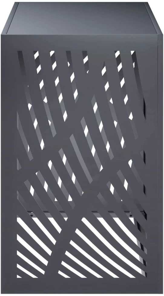 Kondicionierių uždangalas Antracito 110 x 50 x 80 cm Plienas