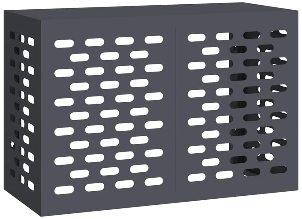 Kondicionierių uždangalas Antracito 90 x 40 x 60 cm Plienas