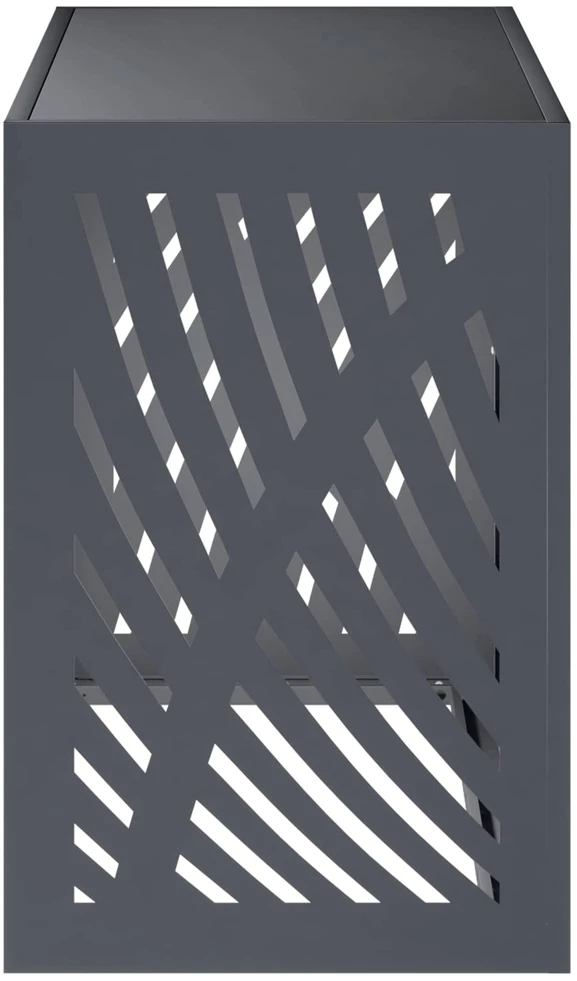 Kondicionierių uždangalas Antracito 90 x 40 x 60 cm Plienas