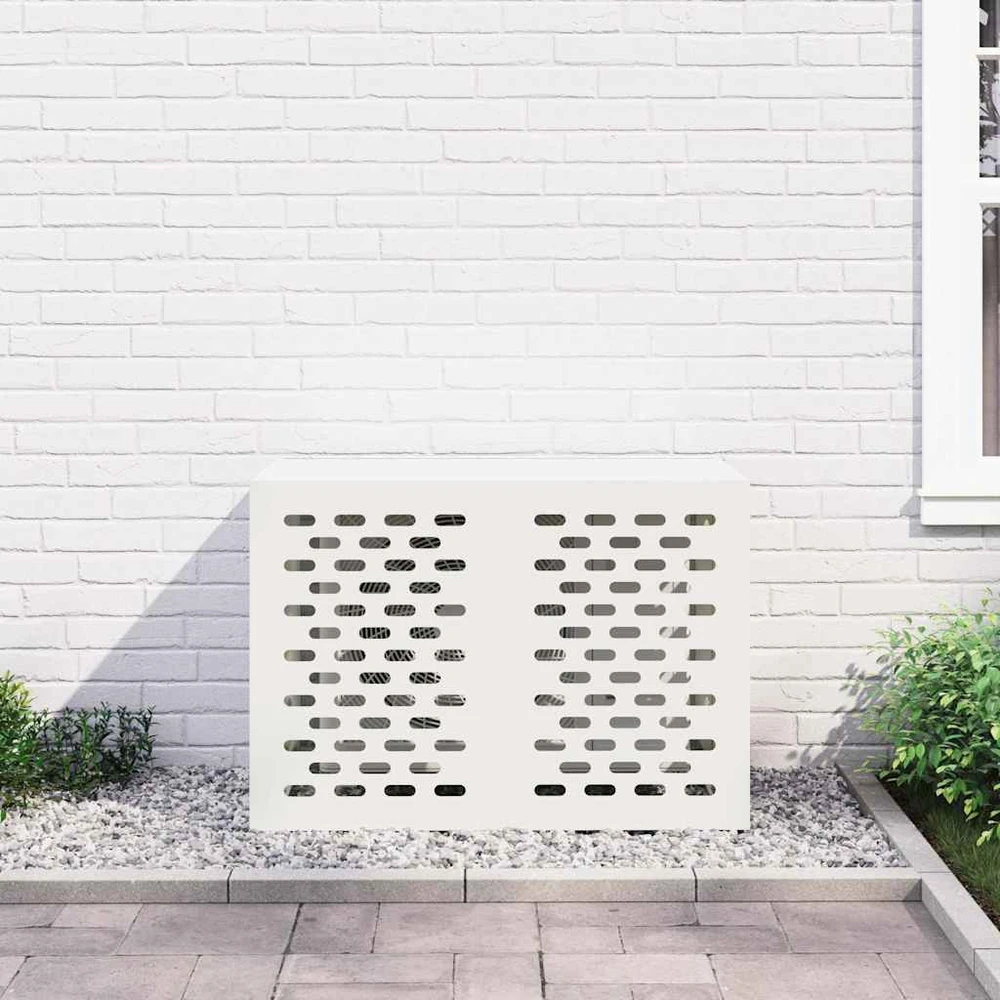 Kondicionierių uždangalas Balta 100 x 50 x 70 cm Plienas