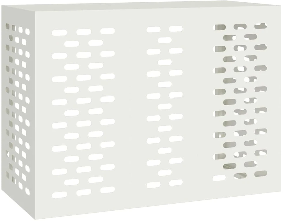 Kondicionierių uždangalas Balta 110 x 50 x 80 cm Plienas
