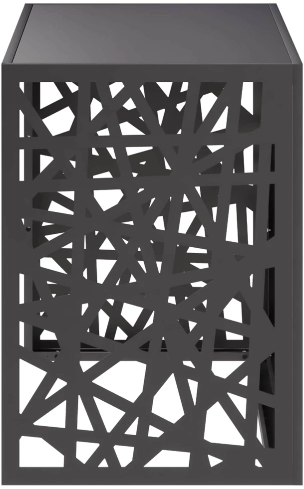 Kondicionierių uždangalas Juoda 100 x 50 x 70 cm Plienas