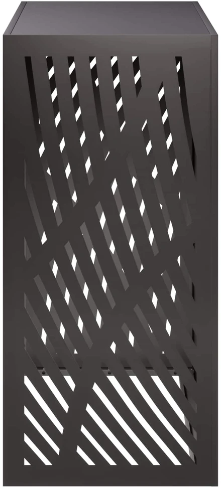 Kondicionierių uždangalas Juoda 110 x 50 x 105 cm Plienas