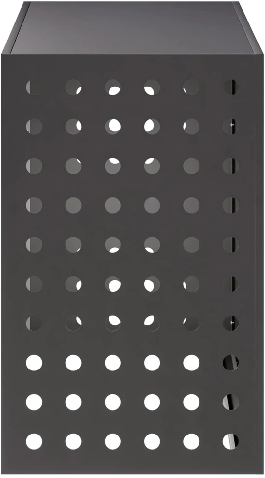 Kondicionierių uždangalas Juoda 110 x 50 x 80 cm Plienas