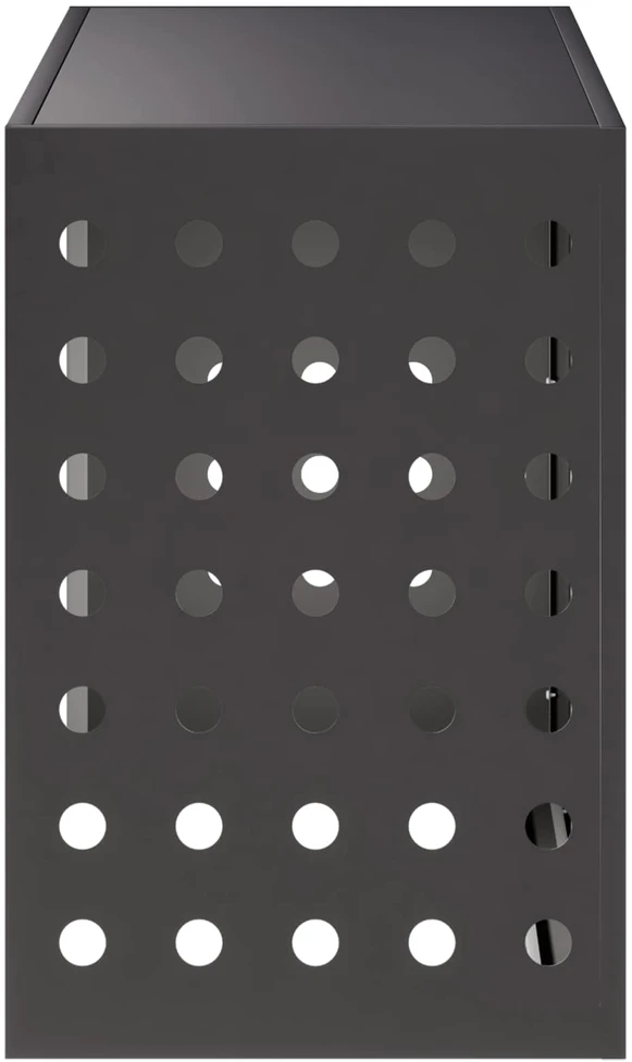 Kondicionierių uždangalas Juoda 90 x 40 x 60 cm Plienas