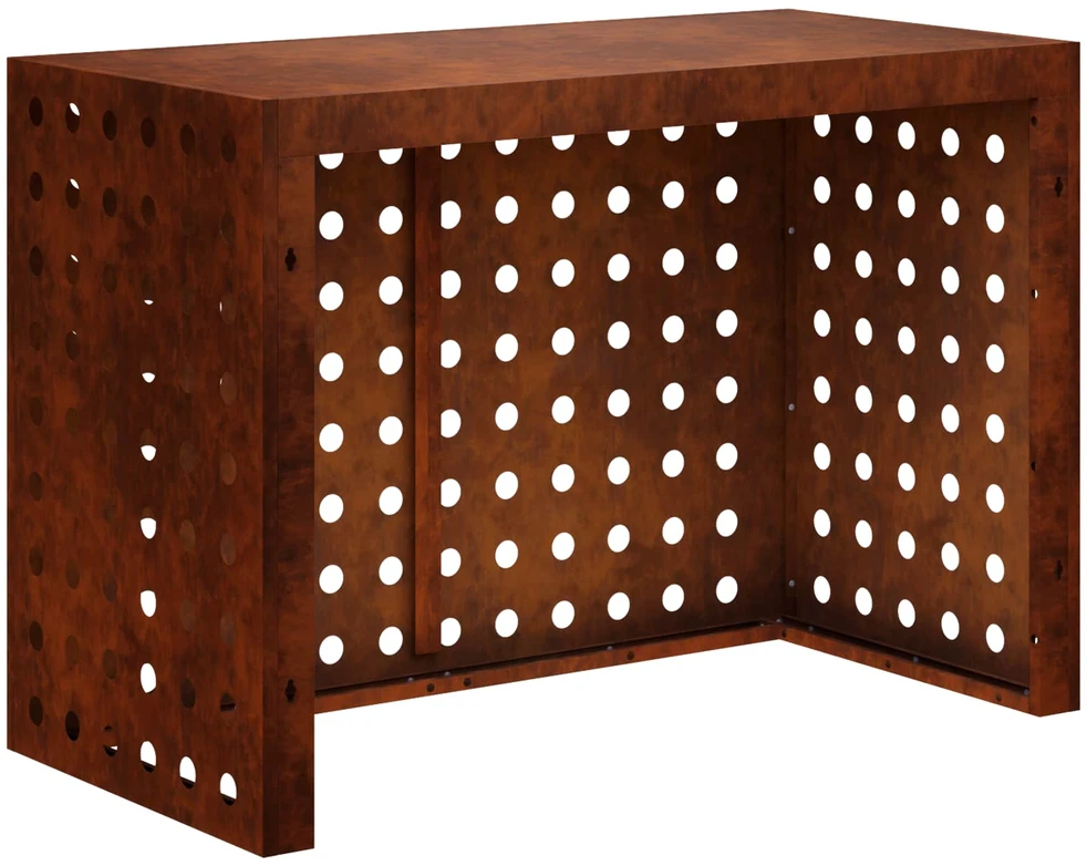 Kondicionierių uždangalas Rūdijanti 100 x 50 x 70 cm
