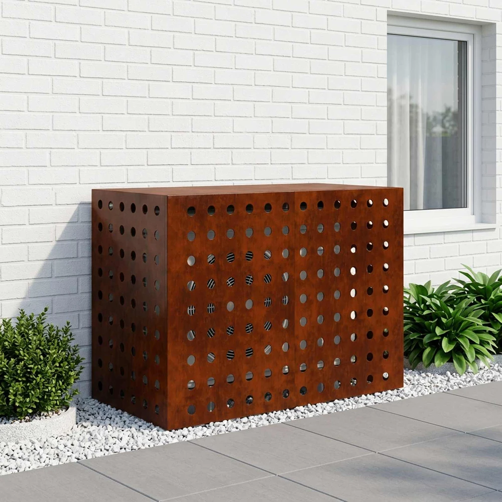 Kondicionierių uždangalas Rūdijanti 100 x 50 x 70 cm