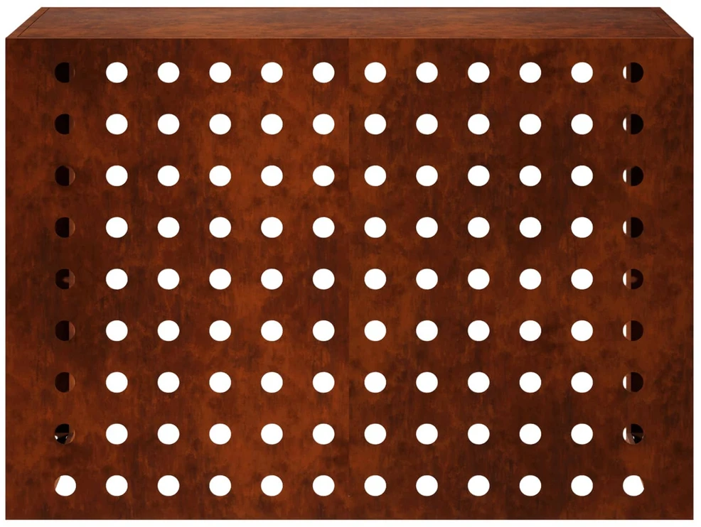 Kondicionierių uždangalas Rūdijanti 100 x 50 x 70 cm