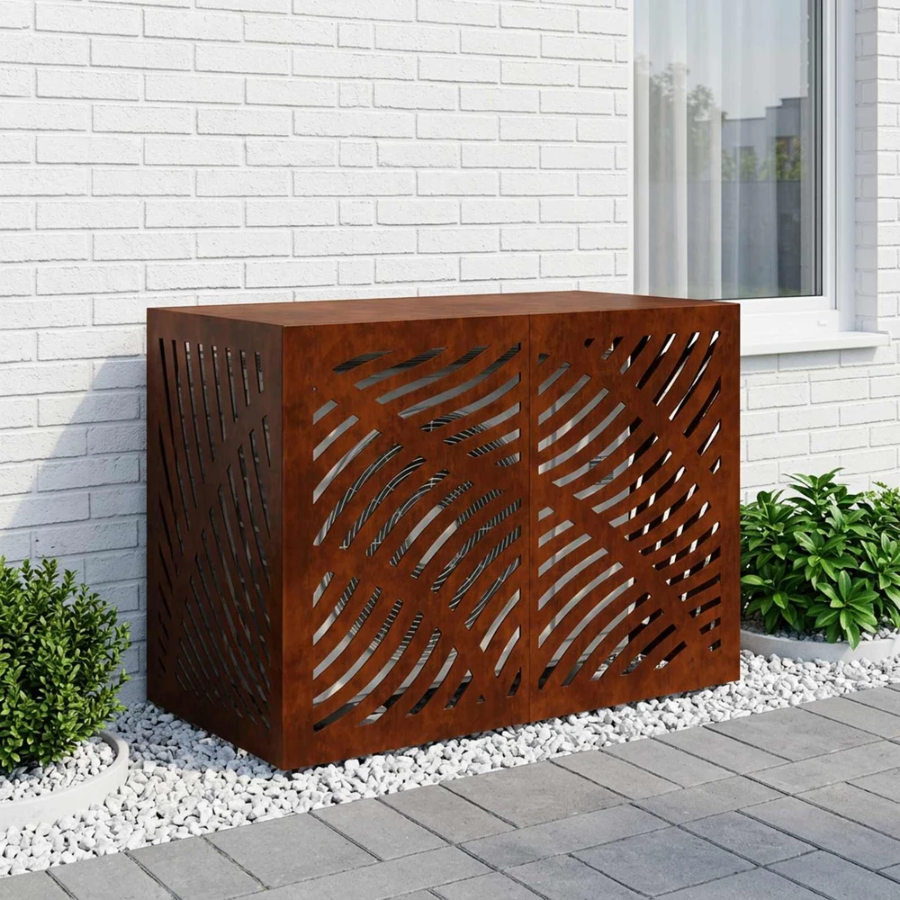 Kondicionierių uždangalas Rūdijanti 100 x 50 x 70 cm