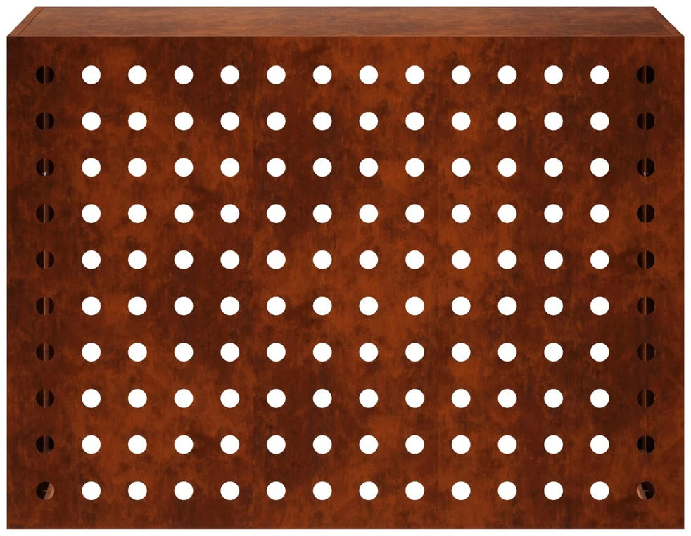 Kondicionierių uždangalas Rūdijanti 110 x 50 x 80 cm