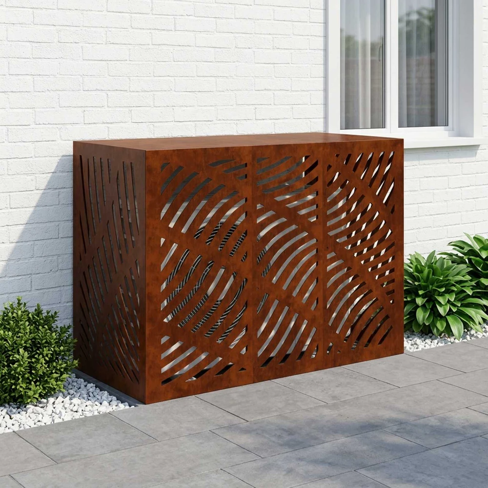 Kondicionierių uždangalas Rūdijanti 110 x 50 x 80 cm