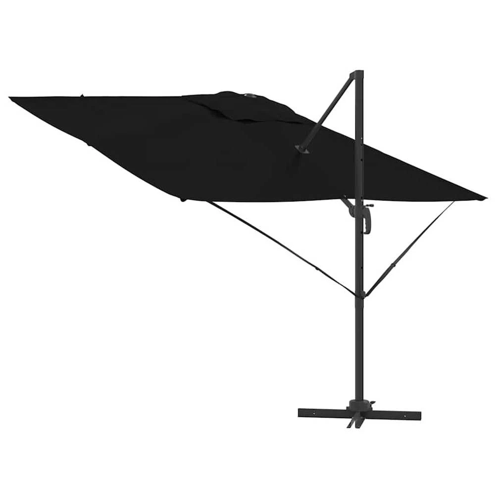 Roma Parasol Juoda 286 x 284 x 265 cm Aliuminis ir poliesteris
