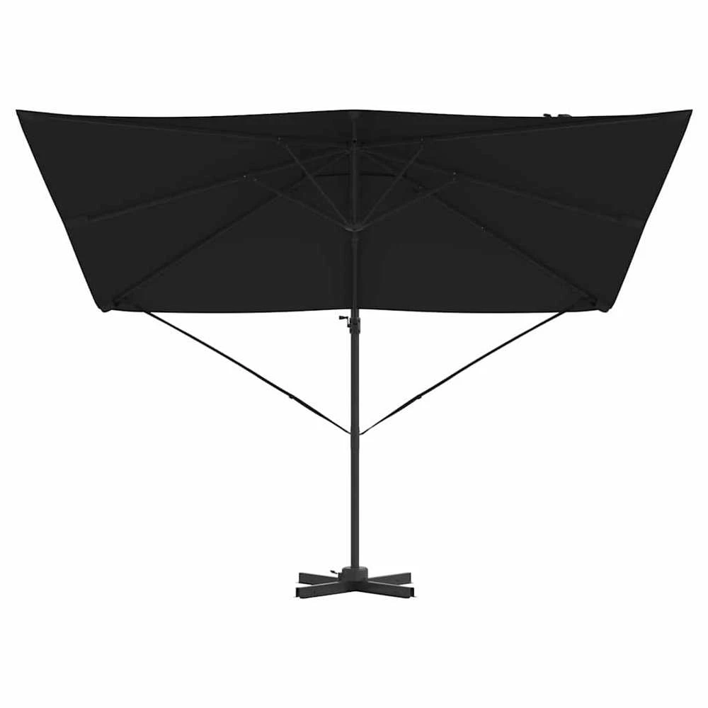 Roma Parasol Juoda 286 x 284 x 265 cm Aliuminis ir poliesteris