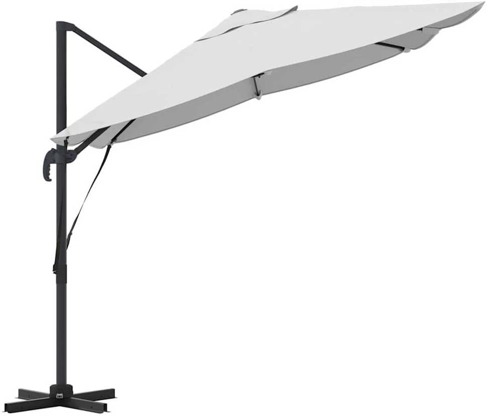 Skėtis nuo saulės 351 x 250 x 260 cm Poliesteris ir aliuminis