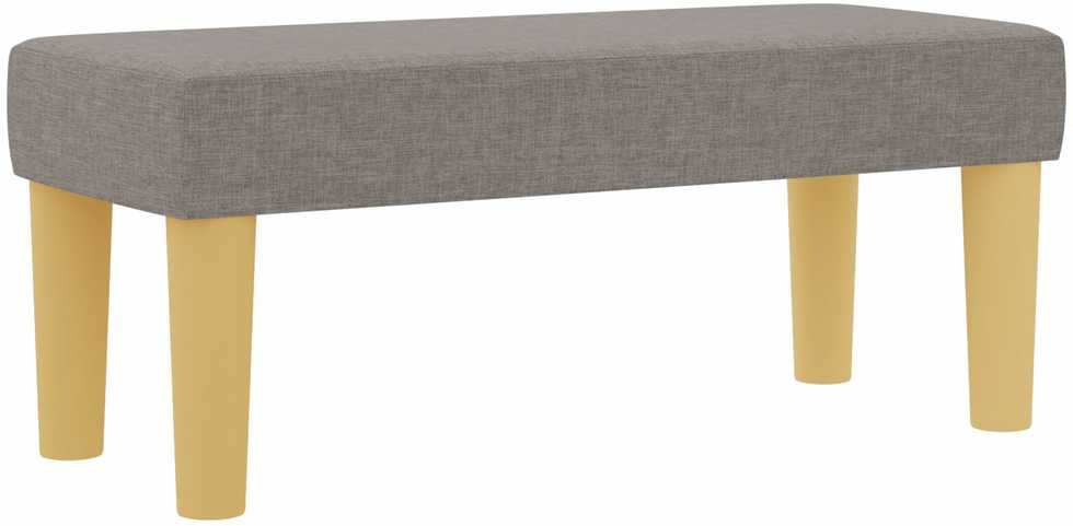 Kiemas lova su pagalve Tortora 190 x 90 cm audinys