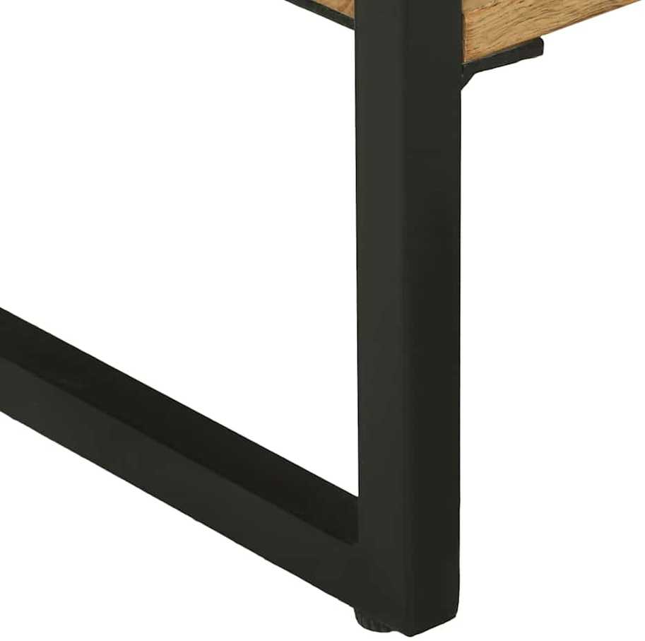 Konsolinis stalas Ruda 90 x 35 x 80 cm Kietos akacijos mediena
