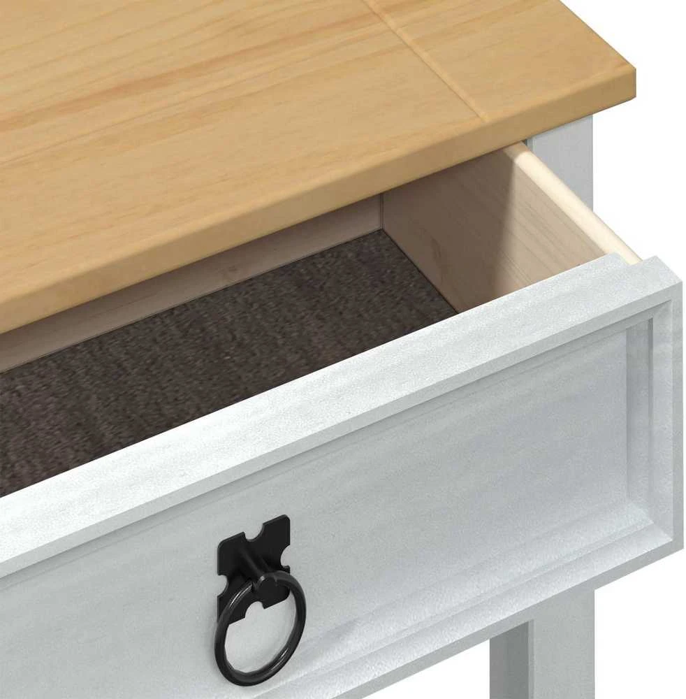 Konsolės stalas Balta 55 x 35 x 73 cm Kietos pušies mediena