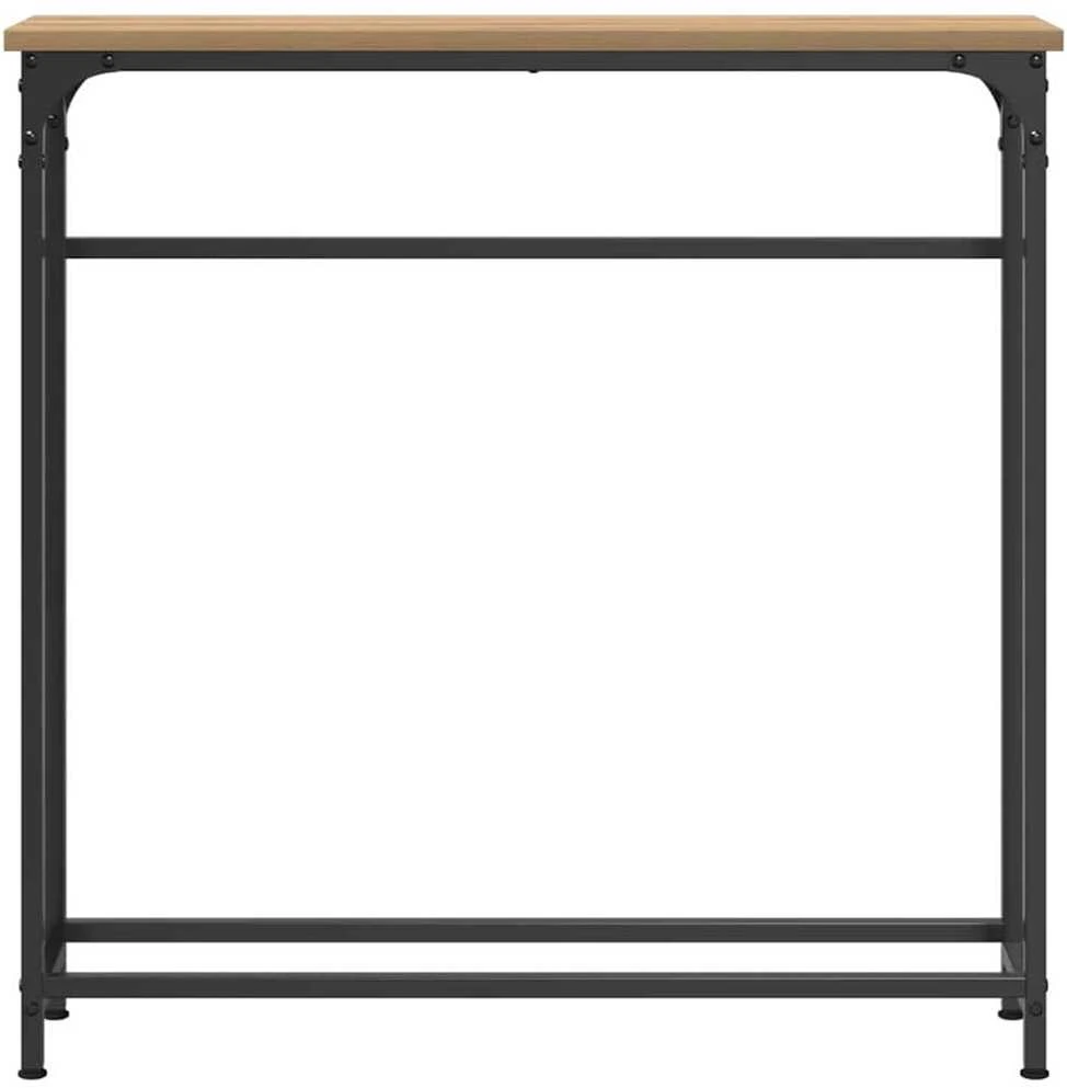 Konsolinis stalas Amatininkų ąžuolas 75 x 19,5 x 75 cm