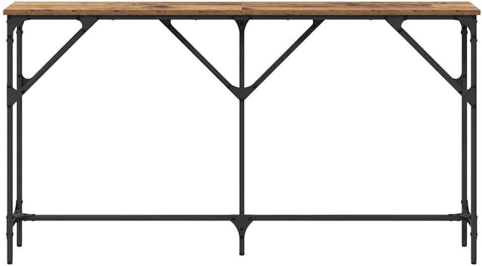 Konsolinis stalas Senovinis medis 140 x 23 x 75 cm