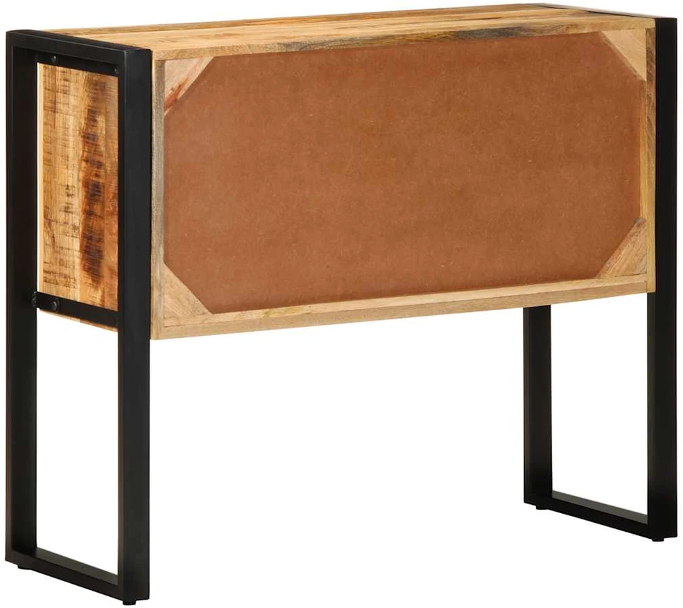 konsolinė spintelė 90x35x75 cm Tvirtas neapdorotas medis Mango