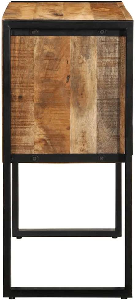 konsolinė spintelė 90x35x75 cm Tvirtas neapdorotas medis Mango