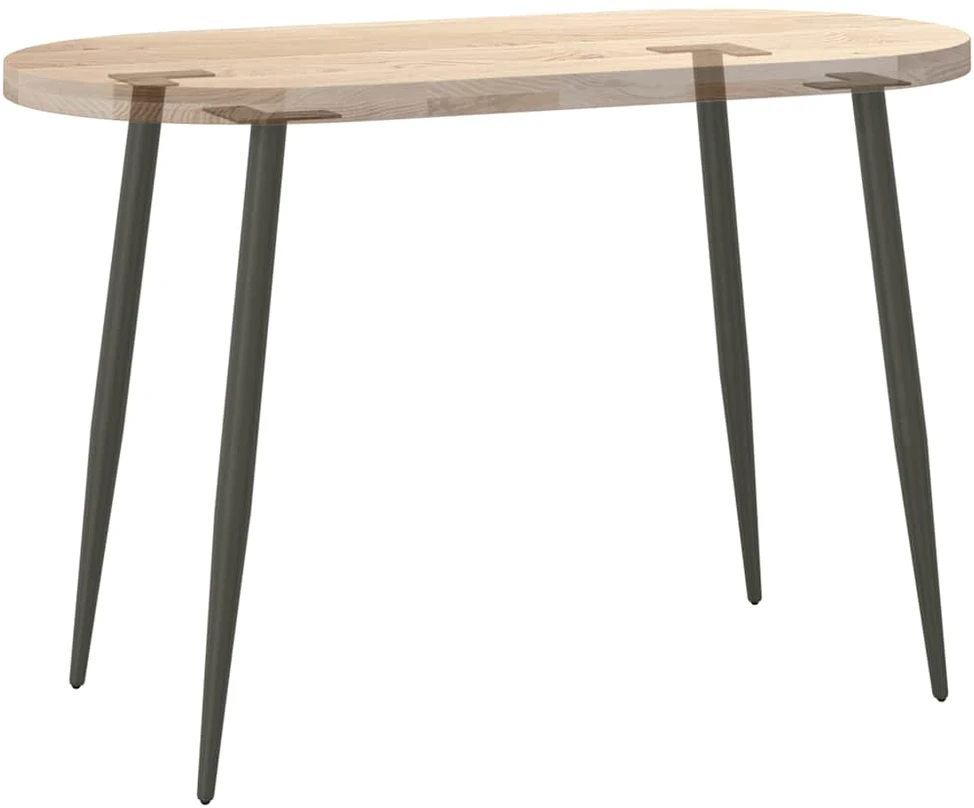 Kavos staliuko kojelės, 4 vnt., antracito, 72-73cm, plienas