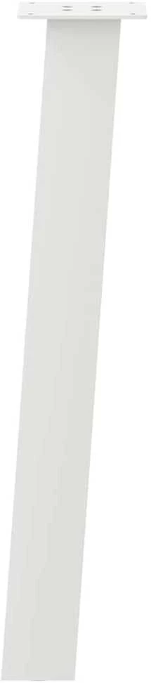 Konsolinio stalo kojos, 4 vnt., baltos, 72 cm, plienas