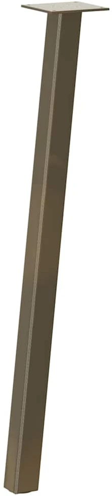 Konsolinio stalo kojos, 4 vnt., natūralus plienas, 72 cm, plienas