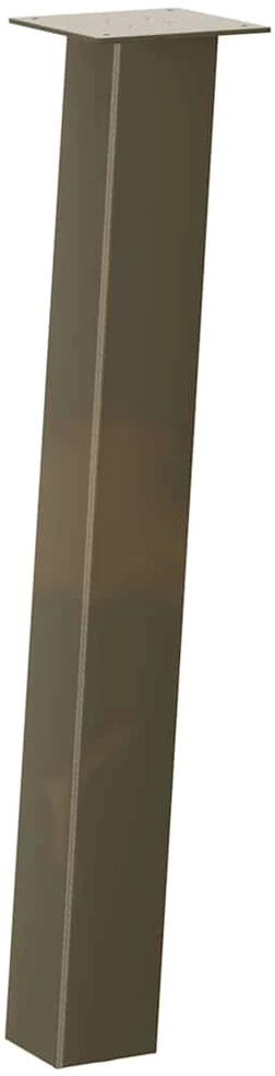 Konsolinio stalo kojos, 4 vnt., natūralus plienas, 72 cm, plienas