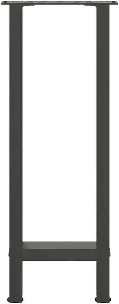 Kavos staliuko kojelės, antracito, 2 vnt., 38x(72-73)cm