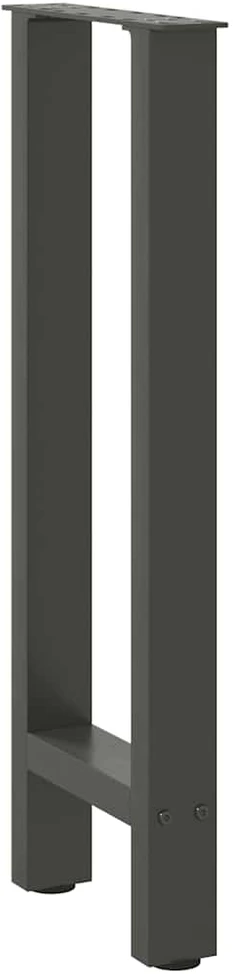Kavos staliuko kojelės, antracito, 2 vnt., 38x(72-73)cm