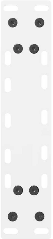 Konsolinio stalo kojos, baltos, 2 vnt., 28x(72-73) cm, plienas