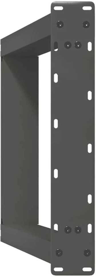 Konsolinio stalo kojos, U formos, 2 vnt., antracito spalvos, 38x(72-73) cm, plienas