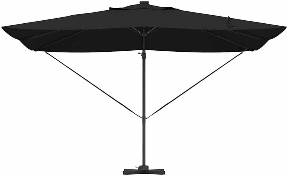 Skėtis nuo saulės 352 x 251 x 265 cm Poliesteris ir aliuminis
