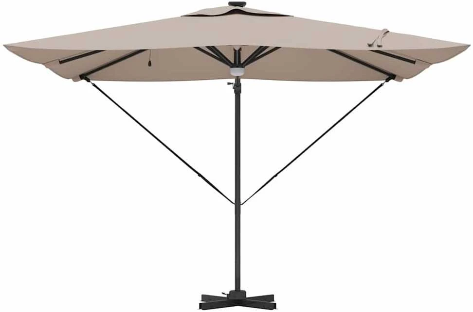 Roma Parasol 286 x 284 x 270 cm Aliuminis ir poliesteris