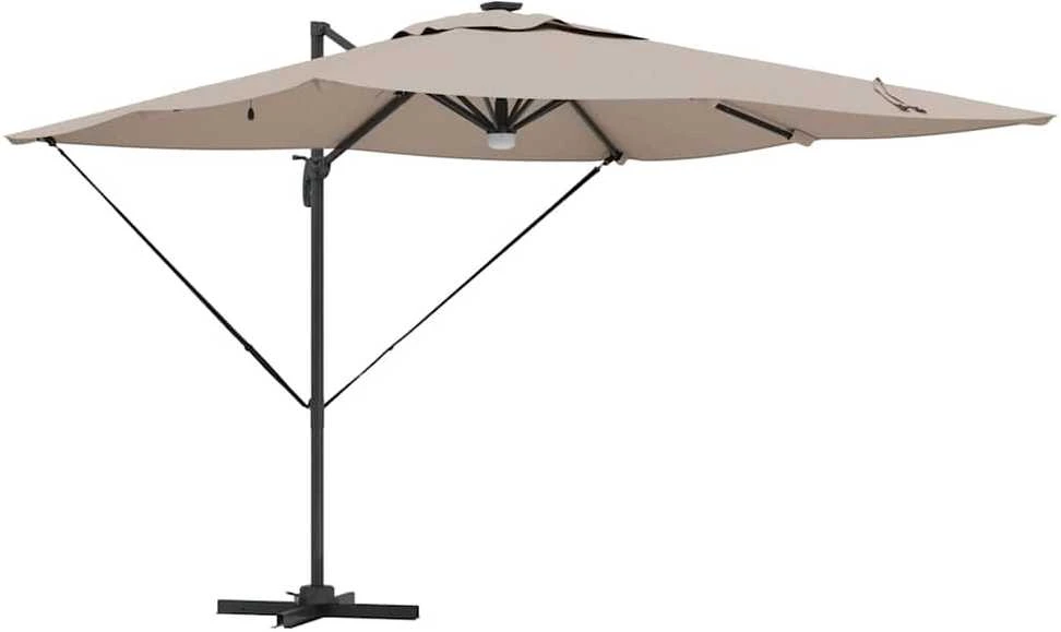 Roma Parasol 286 x 284 x 270 cm Aliuminis ir poliesteris