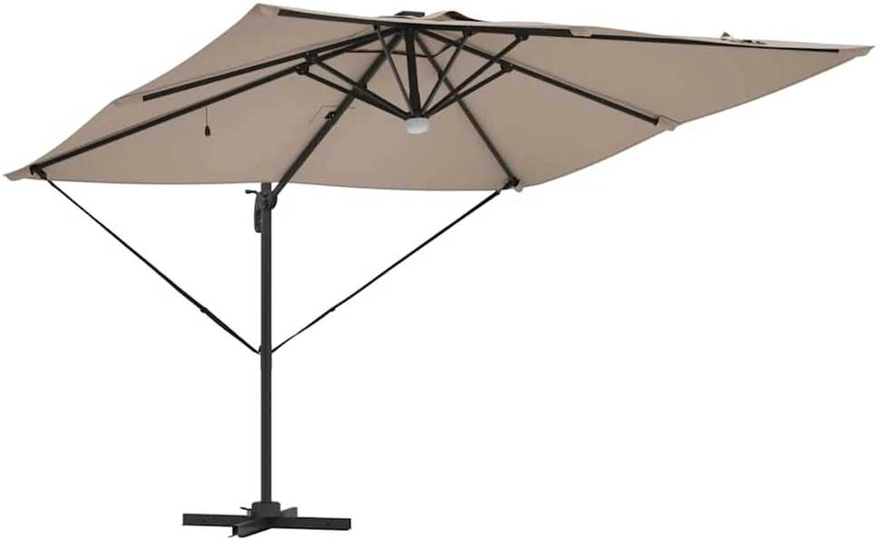 Roma Parasol 286 x 284 x 270 cm Aliuminis ir poliesteris
