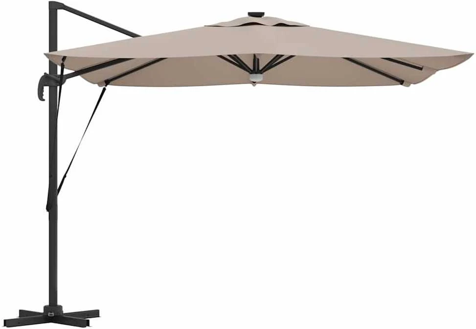 Roma Parasol 286 x 284 x 270 cm Aliuminis ir poliesteris