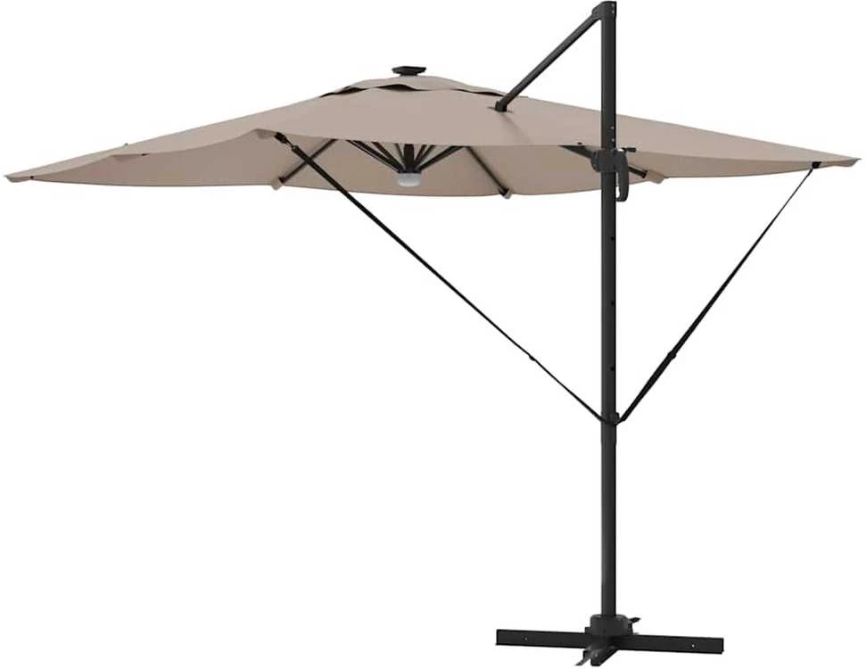 Roma Parasol 286 x 284 x 270 cm Aliuminis ir poliesteris