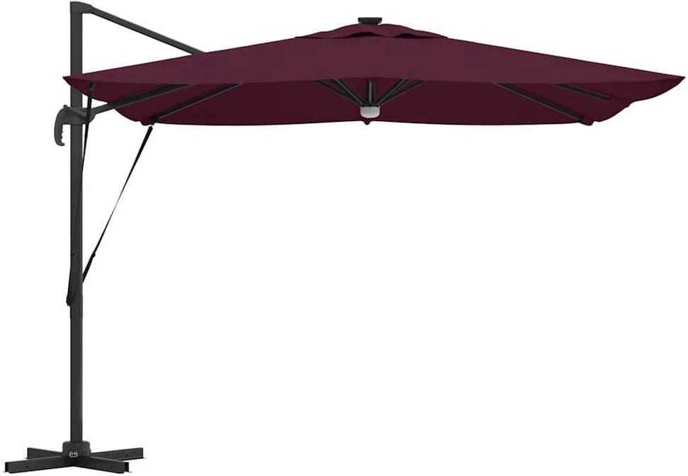Roma Parasol Raudona 286 x 284 x 270 cm