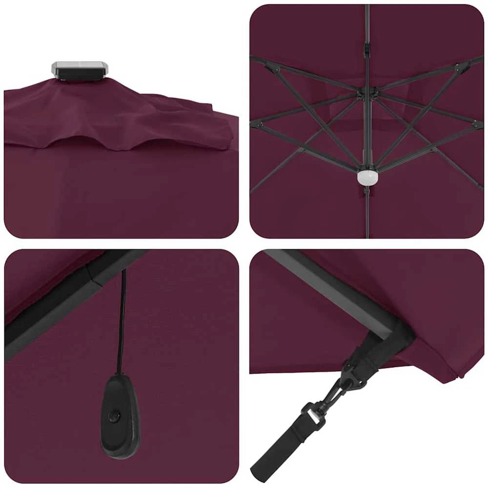Roma Parasol Raudona 286 x 284 x 270 cm