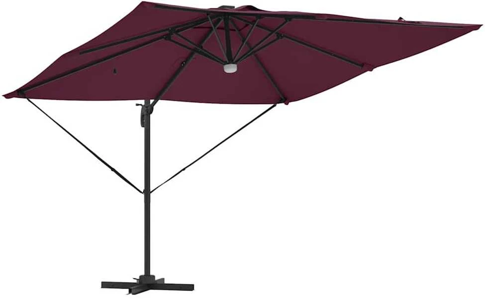 Roma Parasol Raudona 286 x 284 x 270 cm